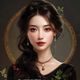 媚肉之香创始人林晓薇头像，优雅东方女性，专业调香师气质